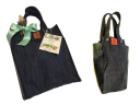 Bag de Jeans con cuero