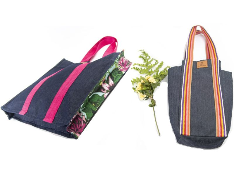 Bag de Jeans estampadas